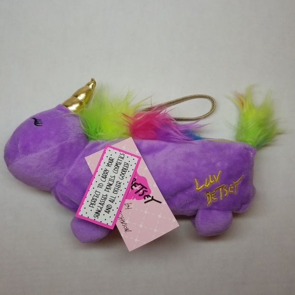 Betsey Johnson Handbags - Betsy Johnson unicorn wristlet